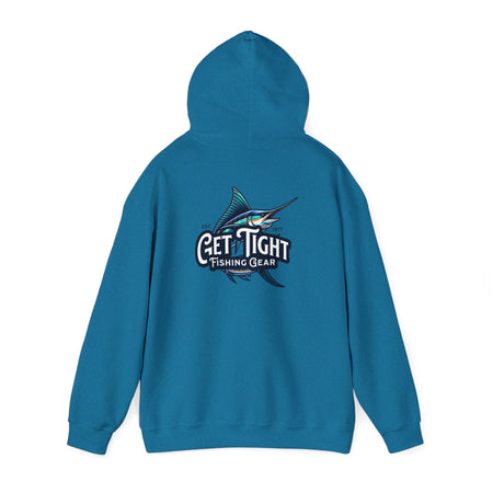 Get Tight Fishing Gear Hoodie - Unisex Heavy Blend Sweatshirt with Logo - Get Tight Gear