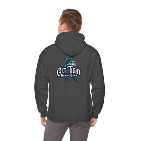 Get Tight Fishing Gear Hoodie - Unisex Heavy Blend Sweatshirt with Logo - Get Tight Gear