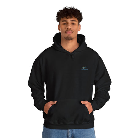 Get Tight Fishing Gear Hoodie - Unisex Heavy Blend Sweatshirt with Logo - Get Tight Gear