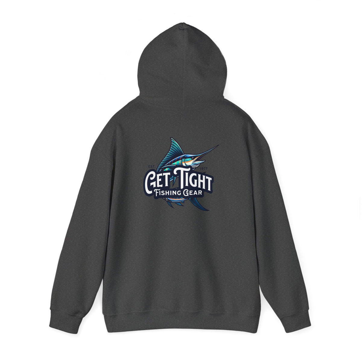 Get Tight Fishing Gear Hoodie - Unisex Heavy Blend Sweatshirt with Logo - Get Tight Gear