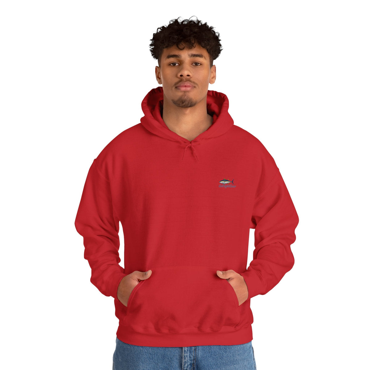 Get Tight Fishing Gear Hoodie - Unisex Heavy Blend Sweatshirt with Logo - Get Tight Gear
