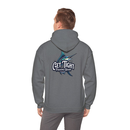 Get Tight Fishing Gear Hoodie - Unisex Heavy Blend Sweatshirt with Logo - Get Tight Gear