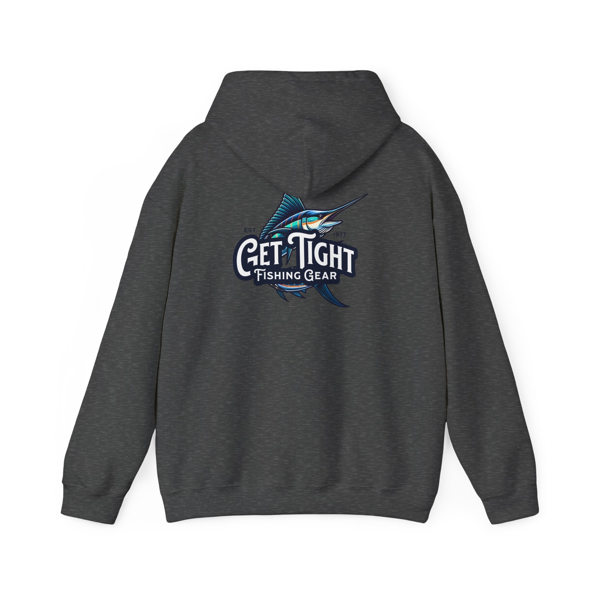 Get Tight Fishing Gear Hoodie - Unisex Heavy Blend Sweatshirt with Logo - Get Tight Gear