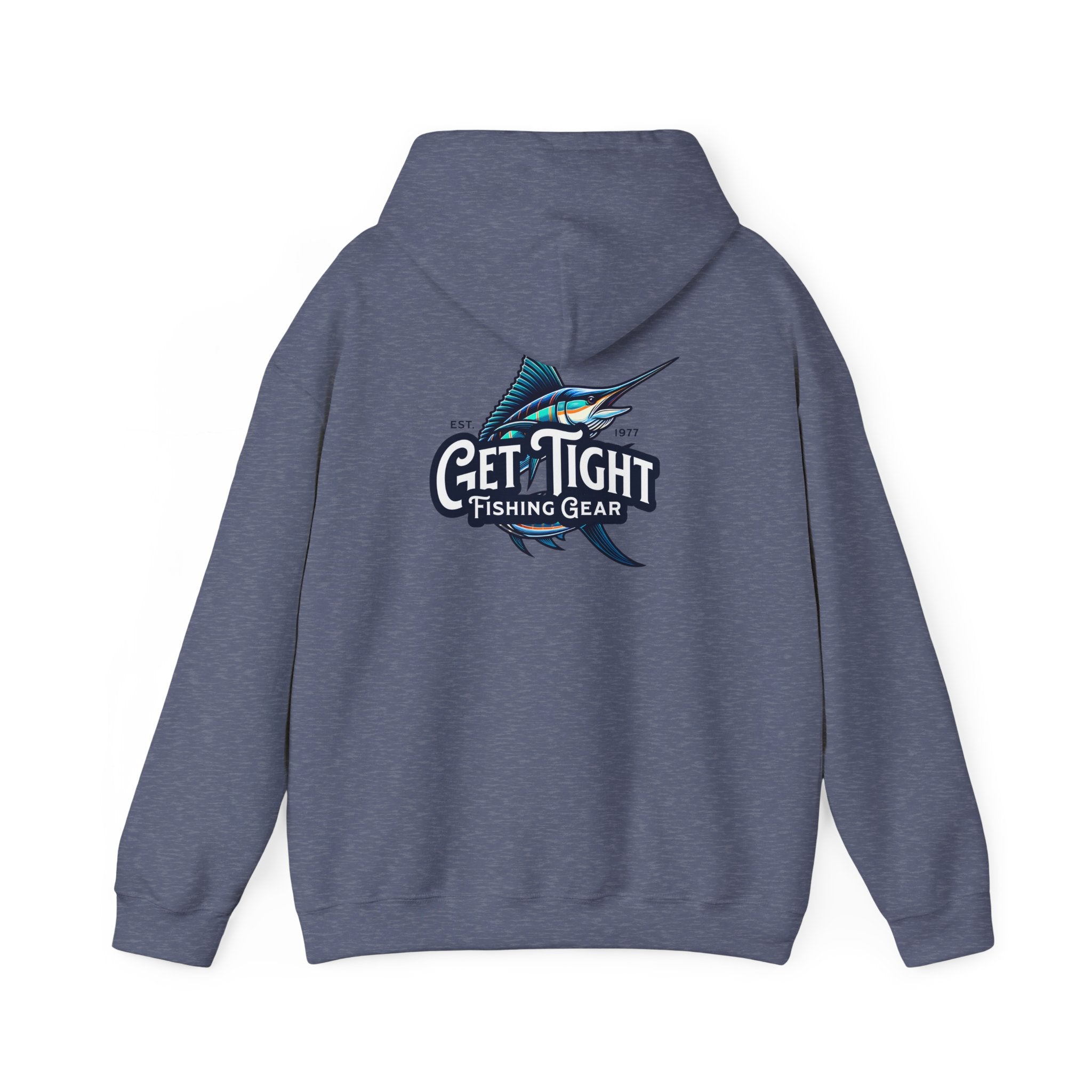 Get Tight Fishing Gear Hoodie - Unisex Heavy Blend Sweatshirt with Logo - Get Tight Gear