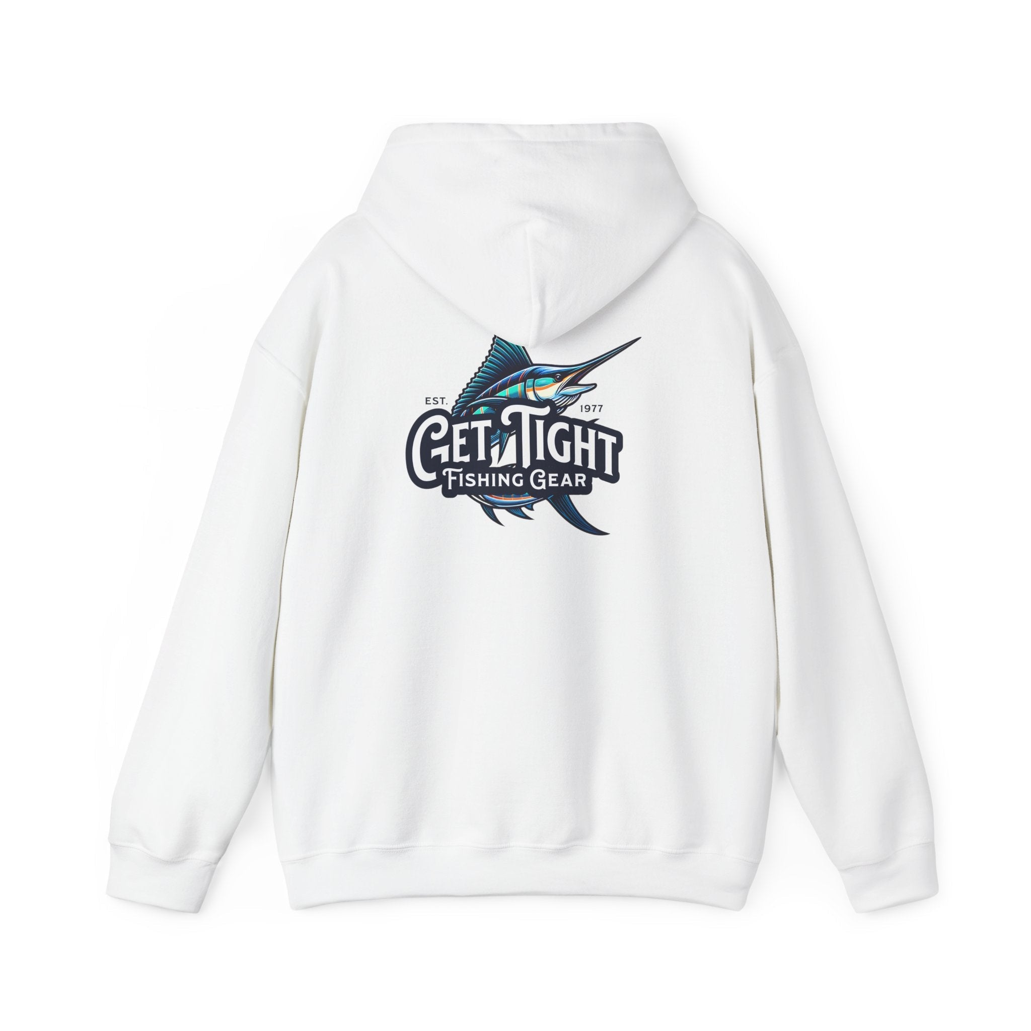 Get Tight Fishing Gear Hoodie - Unisex Heavy Blend Sweatshirt with Logo - Get Tight Gear
