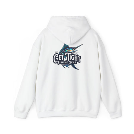 Get Tight Fishing Gear Hoodie - Unisex Heavy Blend Sweatshirt with Logo - Get Tight Gear