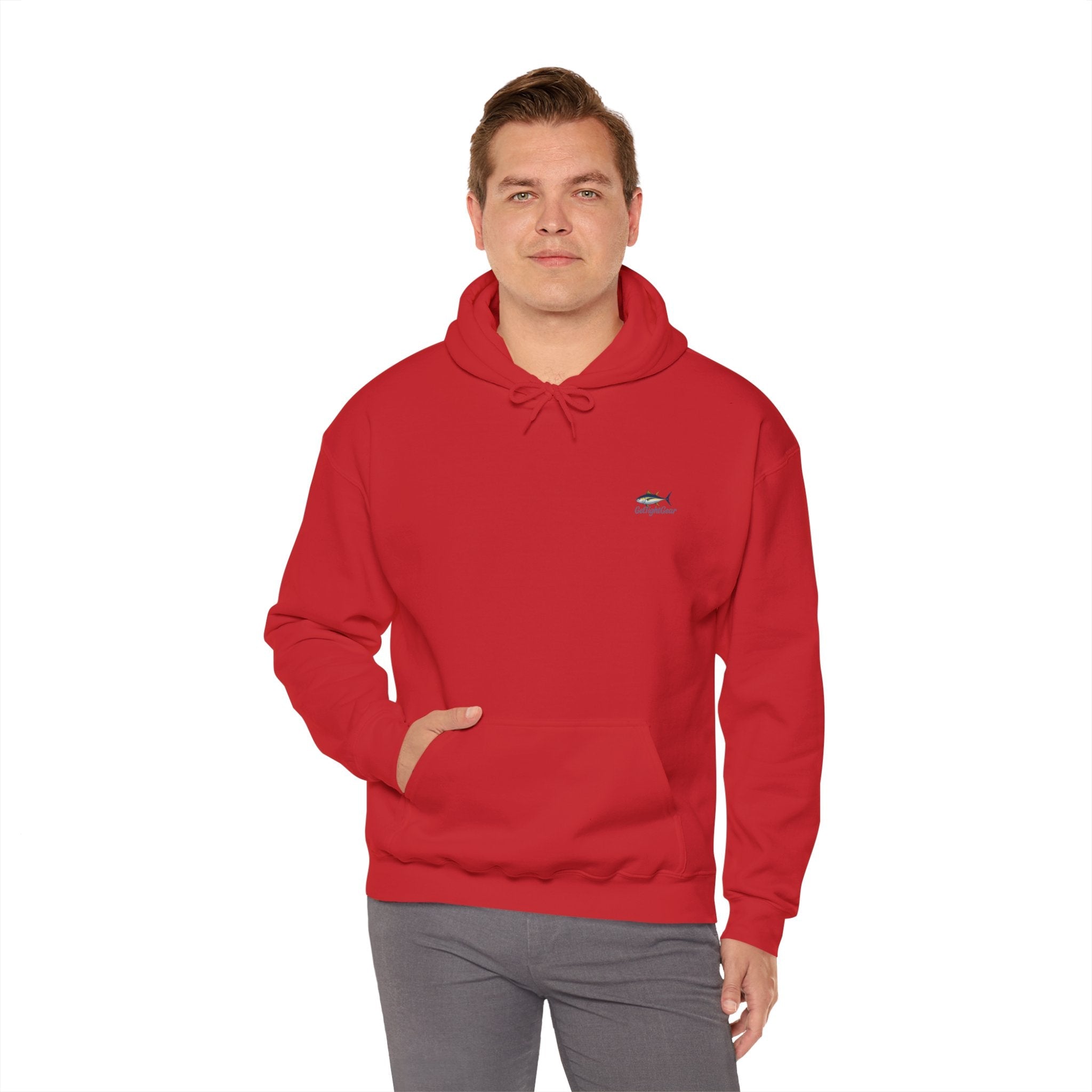 Get Tight Fishing Gear Hoodie - Unisex Heavy Blend Sweatshirt with Logo - Get Tight Gear