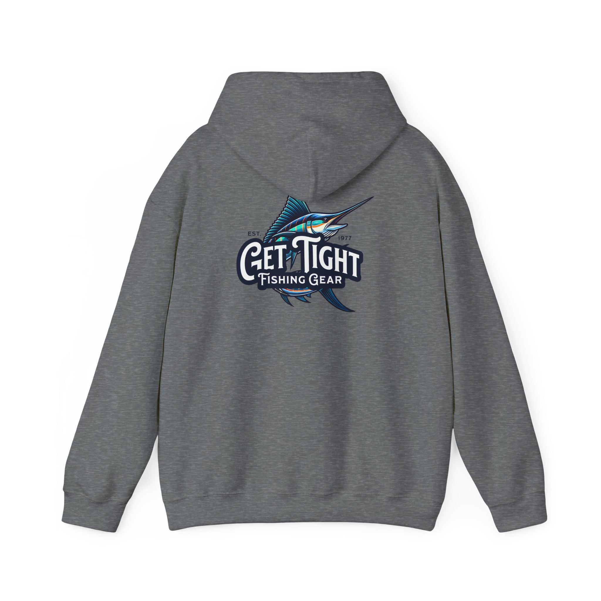 Get Tight Fishing Gear Hoodie - Unisex Heavy Blend Sweatshirt with Logo - Get Tight Gear