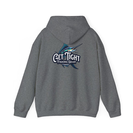 Get Tight Fishing Gear Hoodie - Unisex Heavy Blend Sweatshirt with Logo - Get Tight Gear