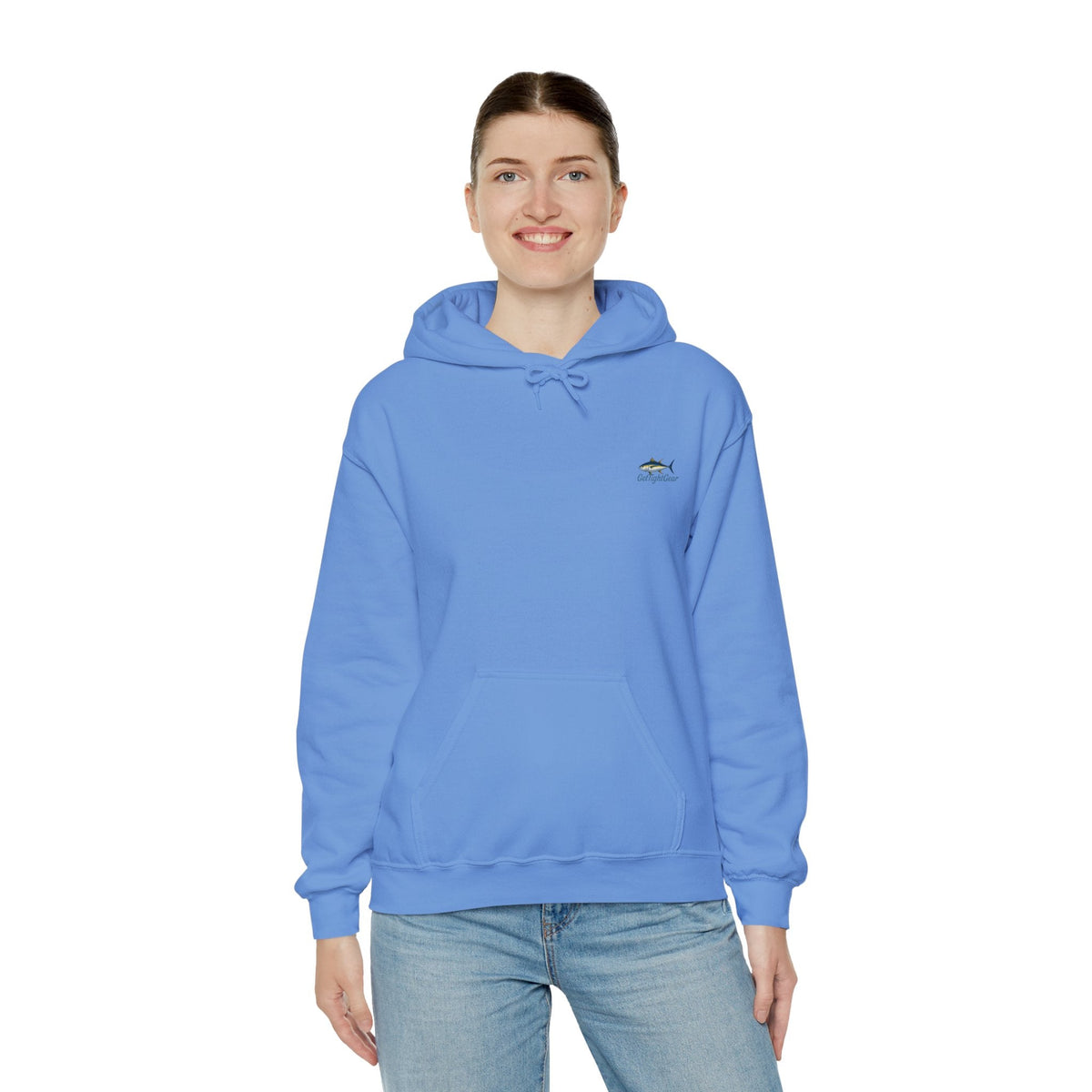Get Tight Fishing Gear Hoodie - Unisex Heavy Blend Sweatshirt with Logo - Get Tight Gear