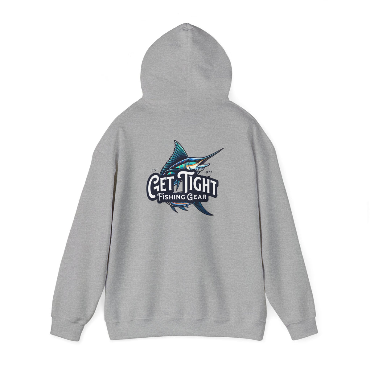 Get Tight Fishing Gear Hoodie - Unisex Heavy Blend Sweatshirt with Logo - Get Tight Gear