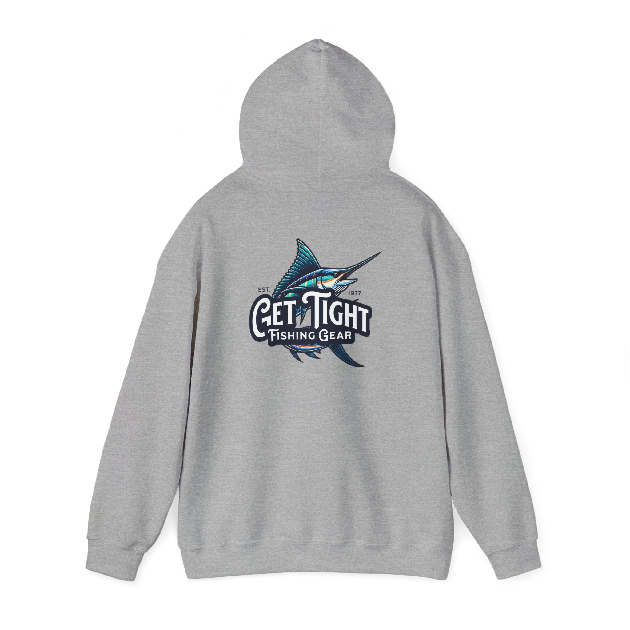 Get Tight Fishing Gear Hoodie - Unisex Heavy Blend Sweatshirt with Logo - Get Tight Gear