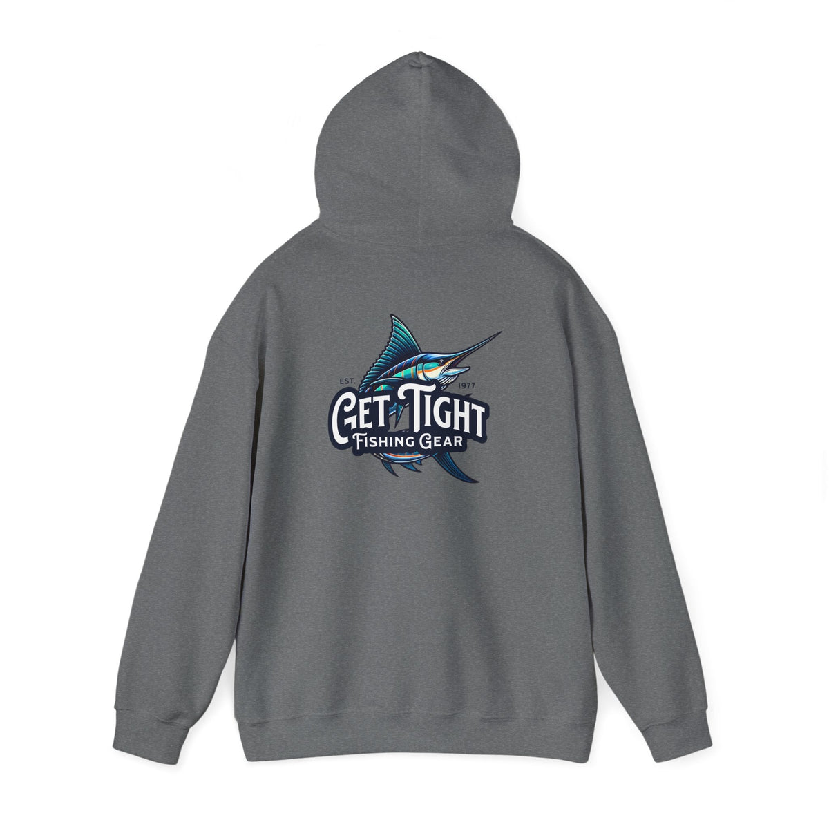 Get Tight Fishing Gear Hoodie - Unisex Heavy Blend Sweatshirt with Logo - Get Tight Gear