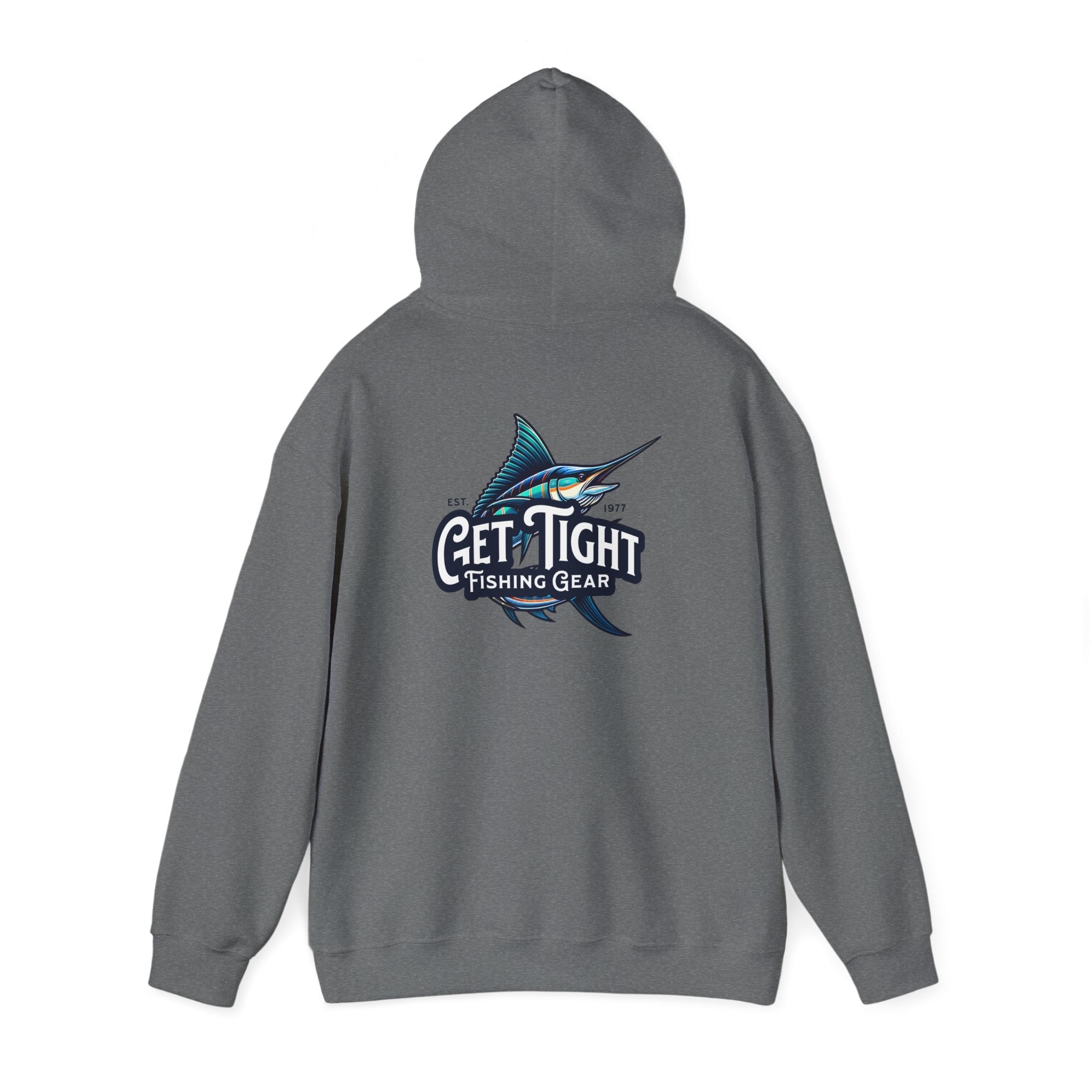 Get Tight Fishing Gear Hoodie - Unisex Heavy Blend Sweatshirt with Logo - Get Tight Gear