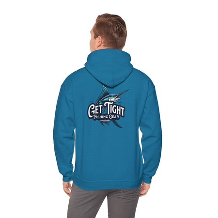 Get Tight Fishing Gear Hoodie - Unisex Heavy Blend Sweatshirt with Logo - Get Tight Gear
