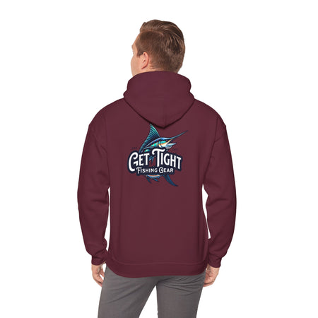 Get Tight Fishing Gear Hoodie - Unisex Heavy Blend Sweatshirt with Logo - Get Tight Gear
