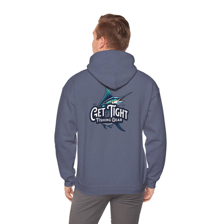 Get Tight Fishing Gear Hoodie - Unisex Heavy Blend Sweatshirt with Logo - Get Tight Gear
