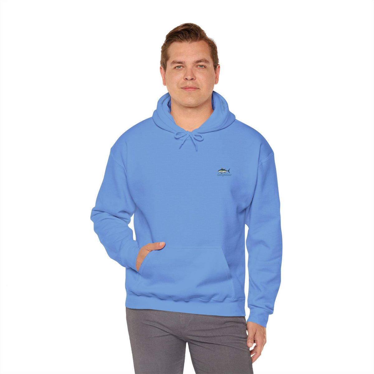 Get Tight Fishing Gear Hoodie - Unisex Heavy Blend Sweatshirt with Logo - Get Tight Gear