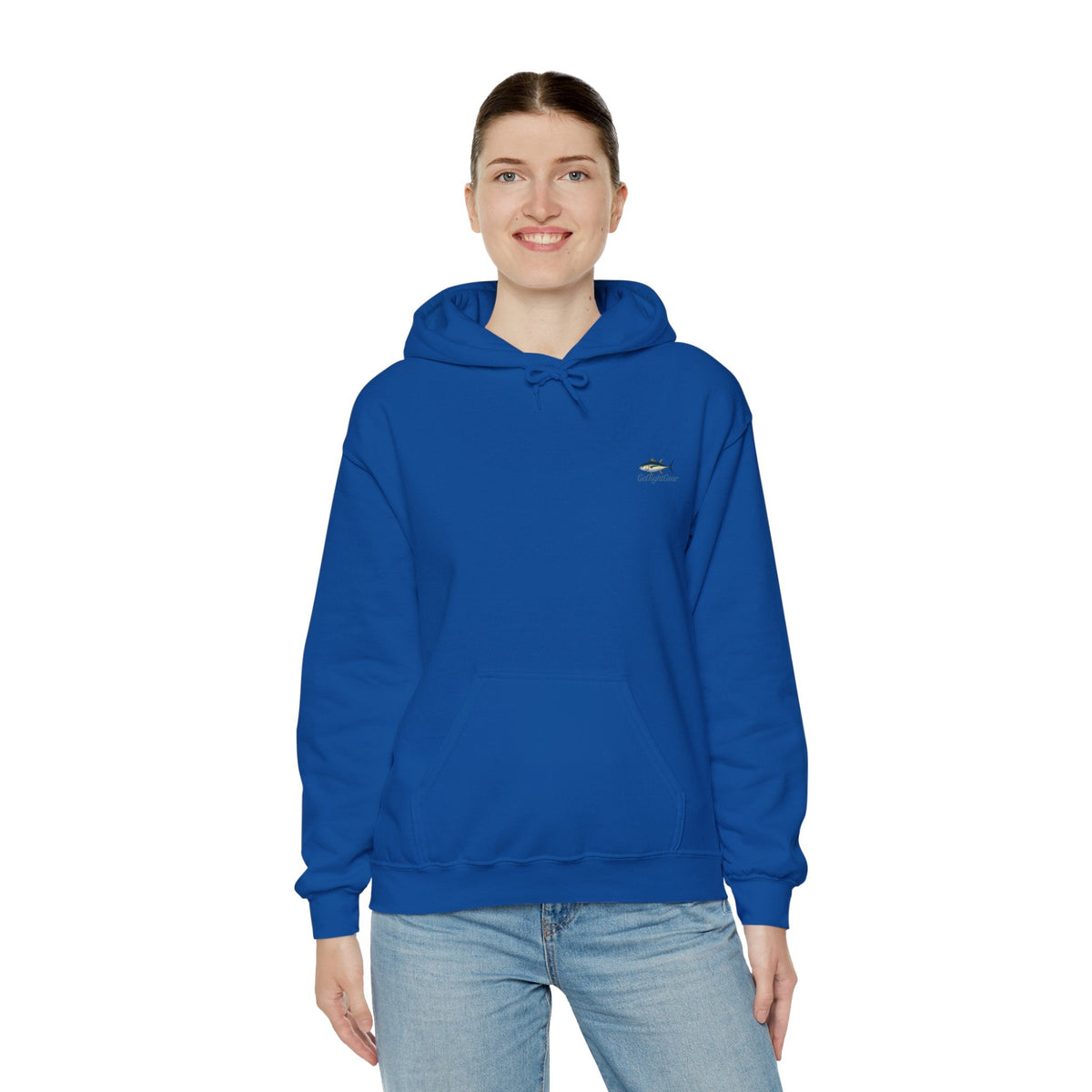 Get Tight Fishing Gear Hoodie - Unisex Heavy Blend Sweatshirt with Logo - Get Tight Gear