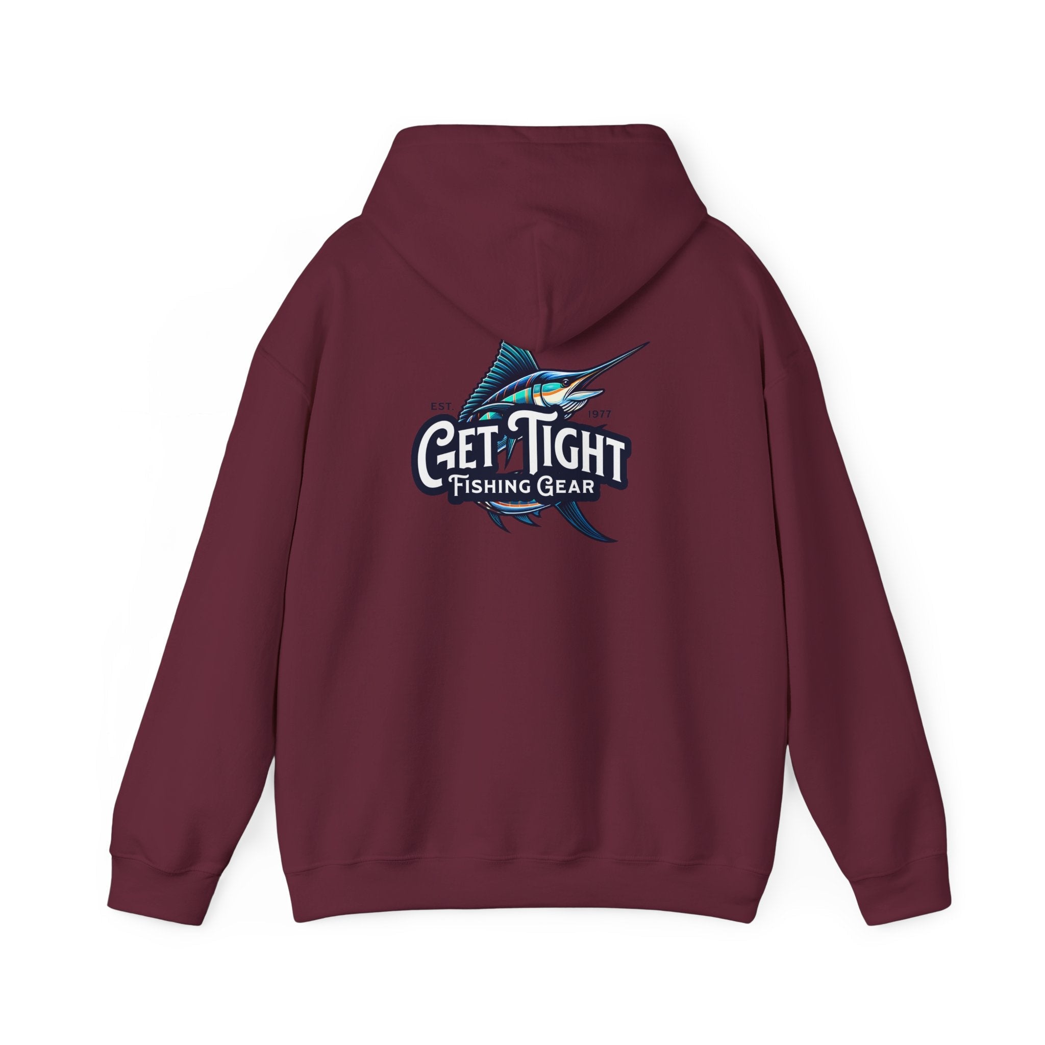 Get Tight Fishing Gear Hoodie - Unisex Heavy Blend Sweatshirt with Logo - Get Tight Gear