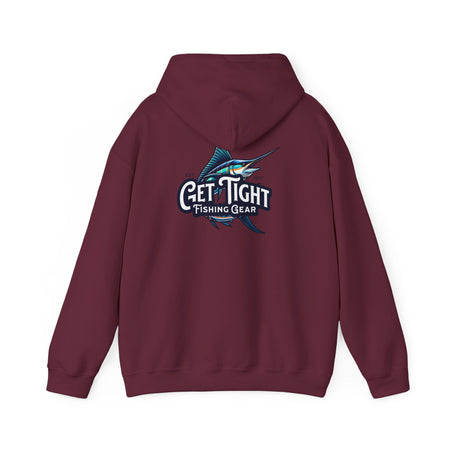 Get Tight Fishing Gear Hoodie - Unisex Heavy Blend Sweatshirt with Logo - Get Tight Gear