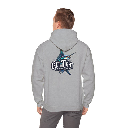 Get Tight Fishing Gear Hoodie - Unisex Heavy Blend Sweatshirt with Logo - Get Tight Gear