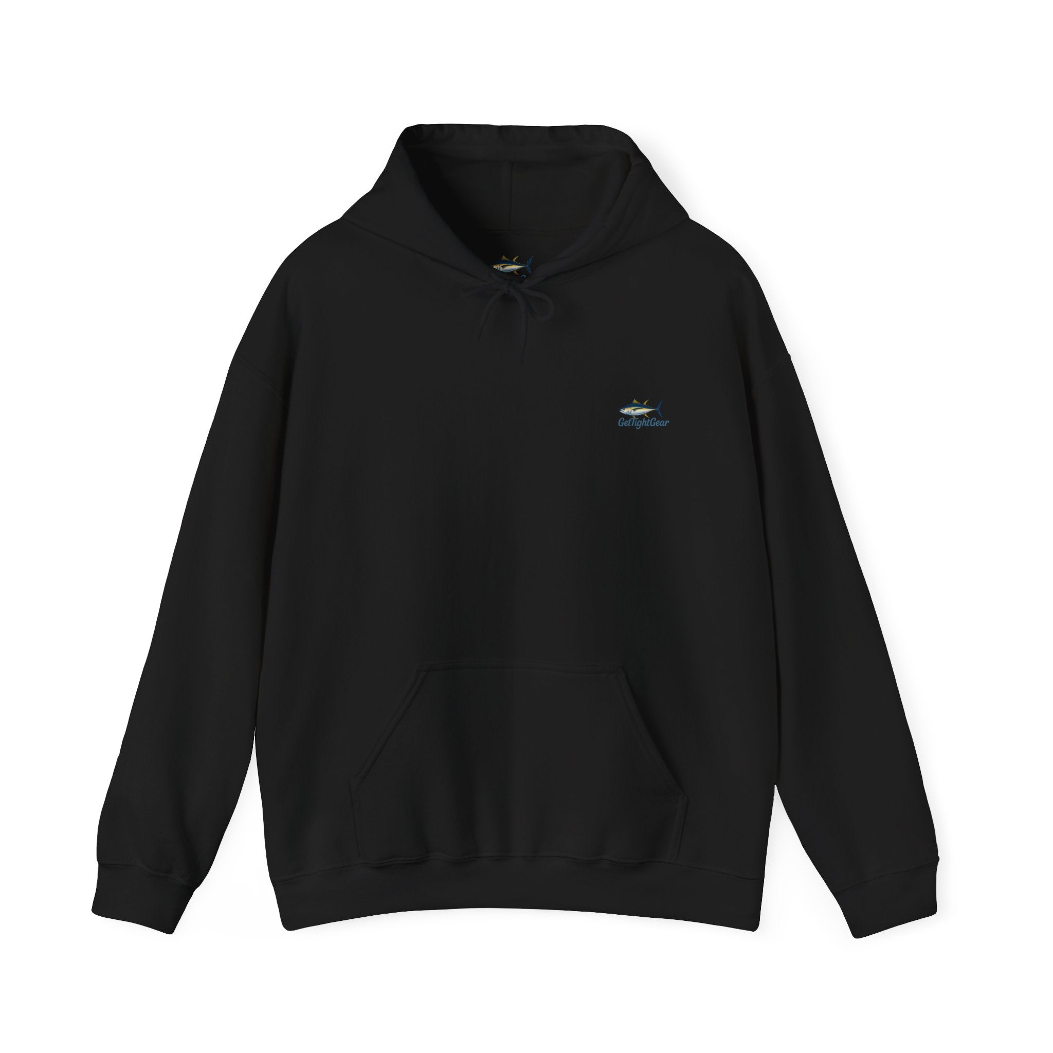 Get Tight Fishing Gear Hoodie - Unisex Heavy Blend Sweatshirt with Logo - Get Tight Gear