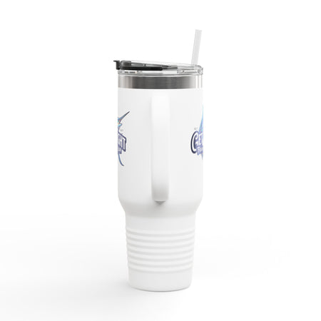 Get Tight Fishing Gear Insulated Travel Mug - 40oz with Straw - Get Tight Gear
