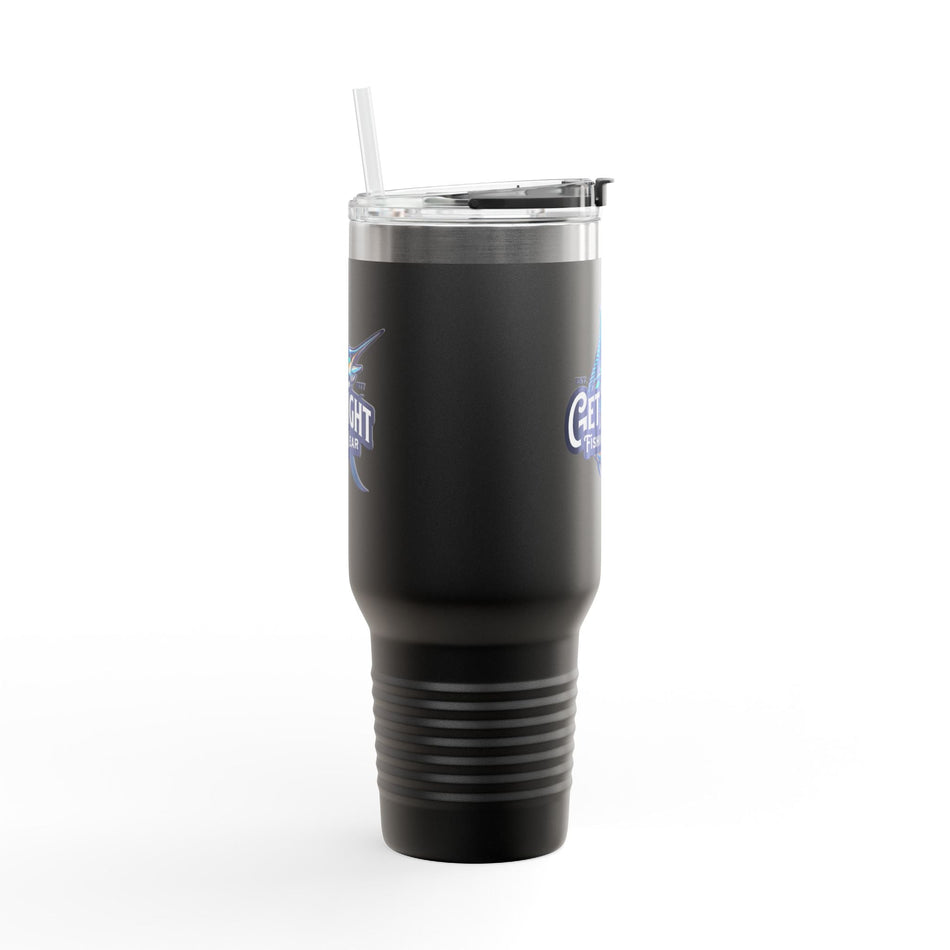 Get Tight Fishing Gear Insulated Travel Mug - 40oz with Straw - Get Tight Gear