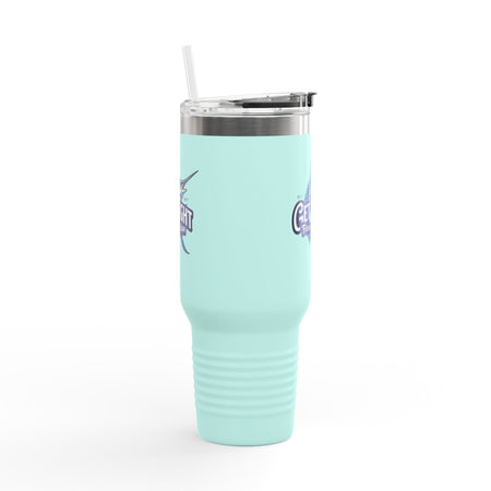 Get Tight Fishing Gear Insulated Travel Mug - 40oz with Straw - Get Tight Gear