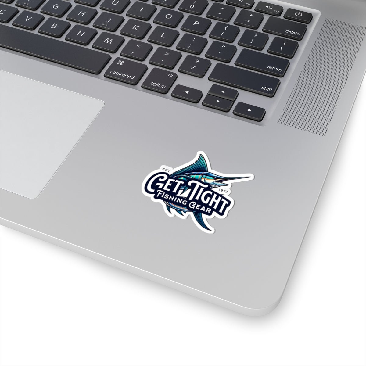Get Tight Fishing Gear Kiss - Cut Stickers | Perfect for Anglers, Fishing Gear, Laptop Decal, Water Bottle Stickers, Gift for Fisherman - Get Tight Gear