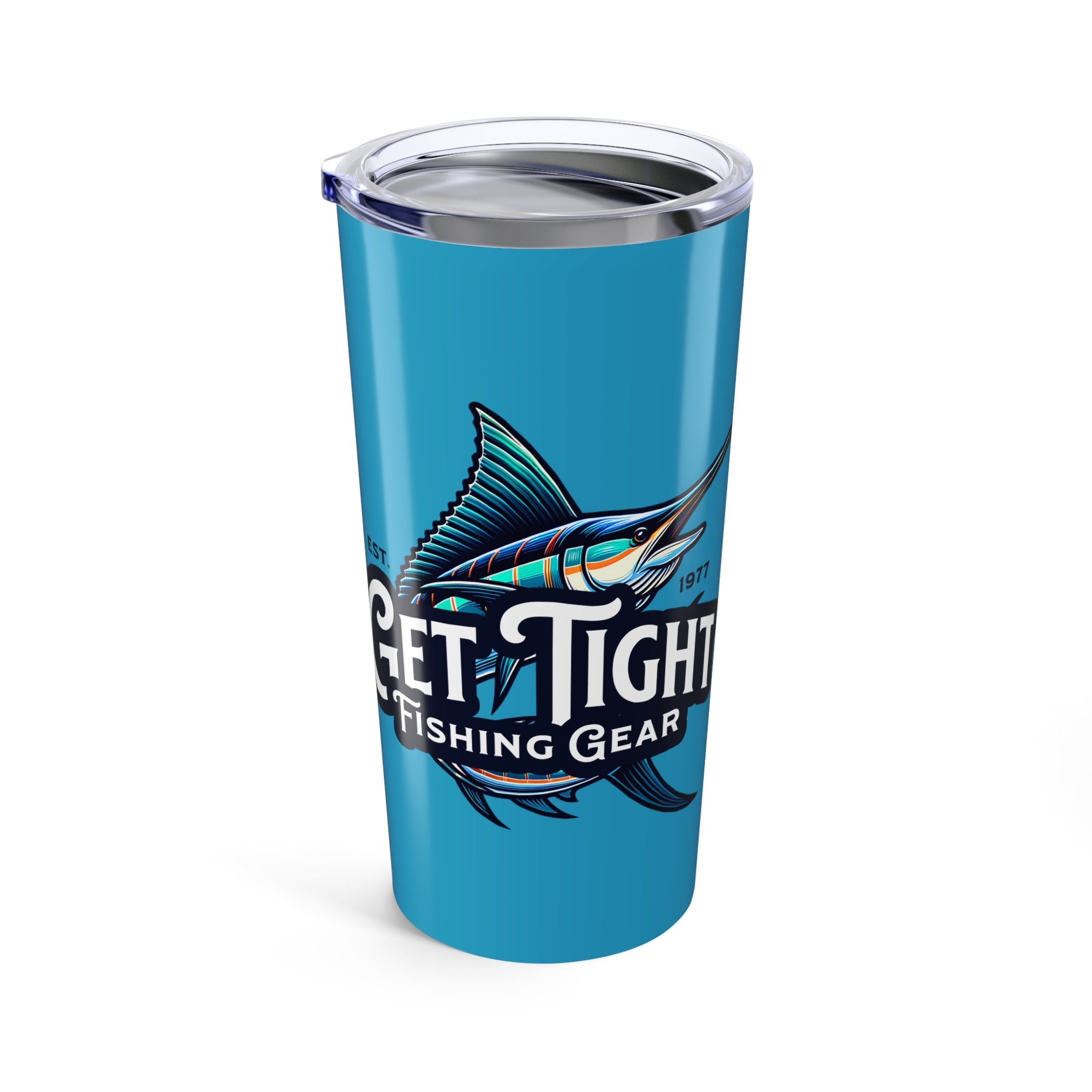 Get Tight Fishing Gear Tumbler 20oz - Perfect for Anglers & Outdoor Enthusiasts - Get Tight Gear