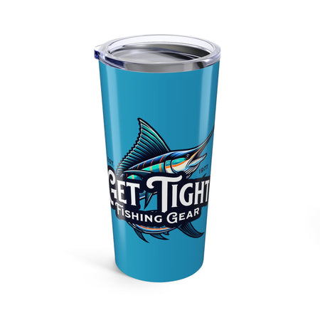 Get Tight Fishing Gear Tumbler 20oz - Perfect for Anglers & Outdoor Enthusiasts - Get Tight Gear