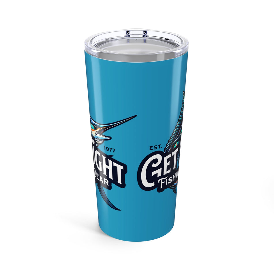 Get Tight Fishing Gear Tumbler 20oz - Perfect for Anglers & Outdoor Enthusiasts - Get Tight Gear