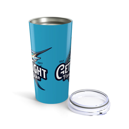 Get Tight Fishing Gear Tumbler 20oz - Perfect for Anglers & Outdoor Enthusiasts - Get Tight Gear