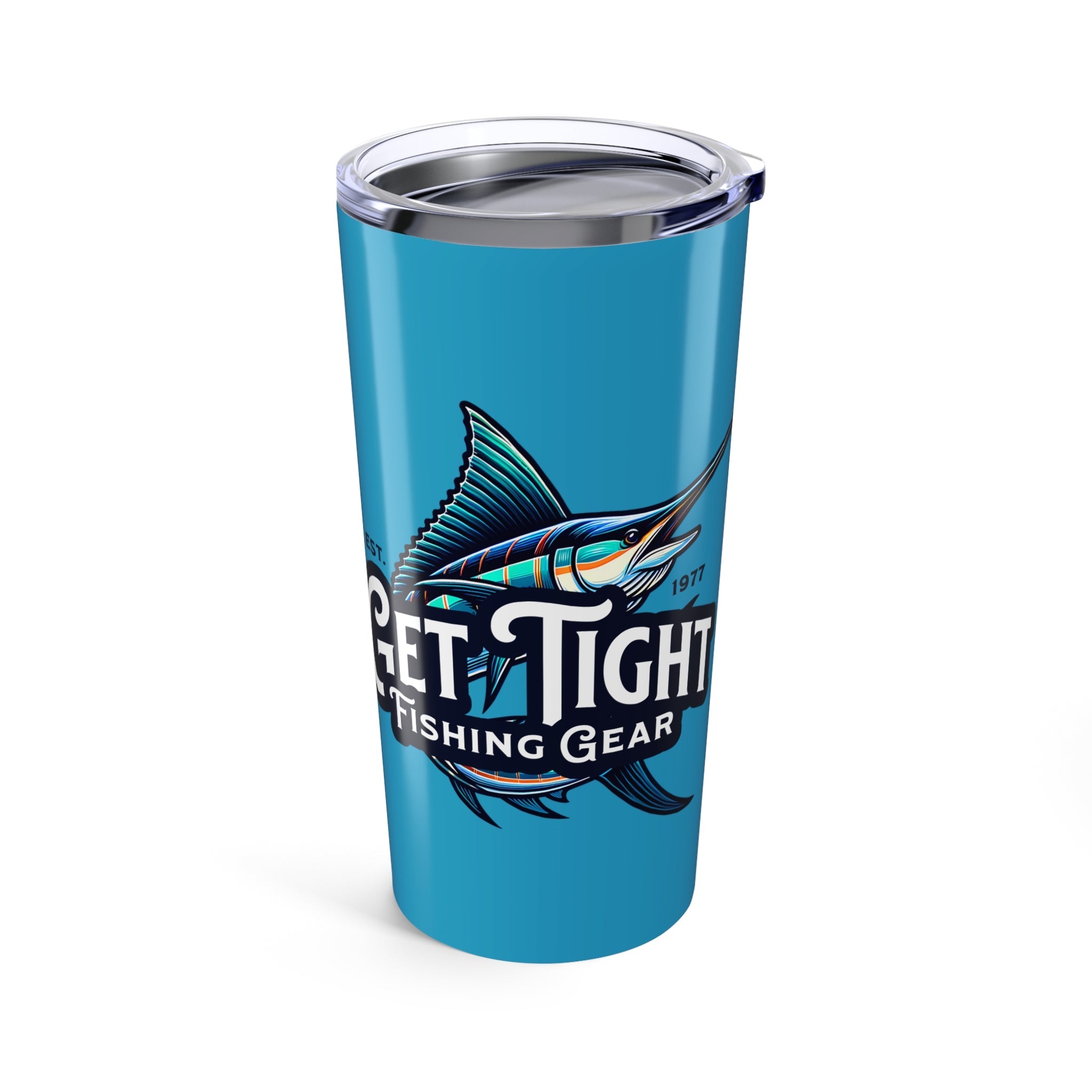 Get Tight Fishing Gear Tumbler 20oz - Perfect for Anglers & Outdoor Enthusiasts - Get Tight Gear