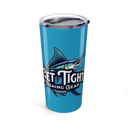 Get Tight Fishing Gear Tumbler 20oz - Perfect for Anglers & Outdoor Enthusiasts - Get Tight Gear
