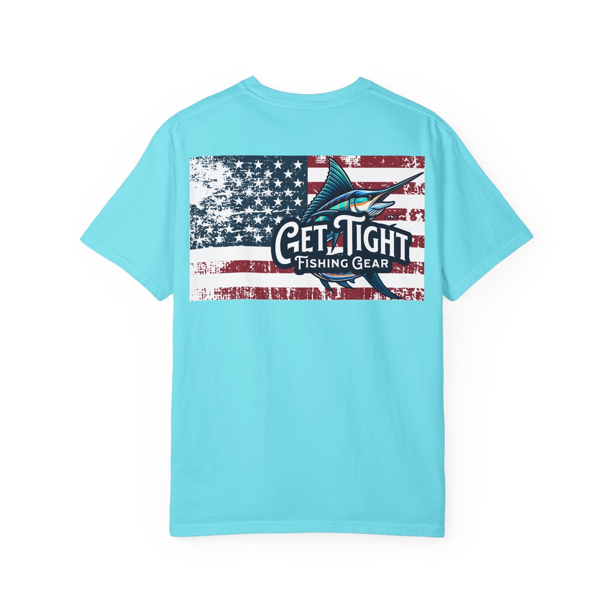 Get Tight Fishing Gear Unisex Garment - Dyed T-Shirt - Perfect for Outdoor Enthusiasts & Fishing Lovers - Get Tight Gear