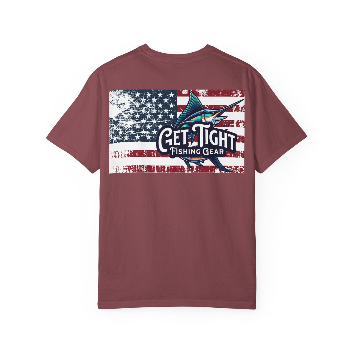Get Tight Fishing Gear Unisex Garment - Dyed T-Shirt - Perfect for Outdoor Enthusiasts & Fishing Lovers - Get Tight Gear