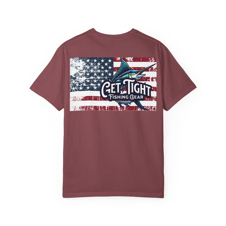 Get Tight Fishing Gear Unisex Garment - Dyed T-Shirt - Perfect for Outdoor Enthusiasts & Fishing Lovers - Get Tight Gear