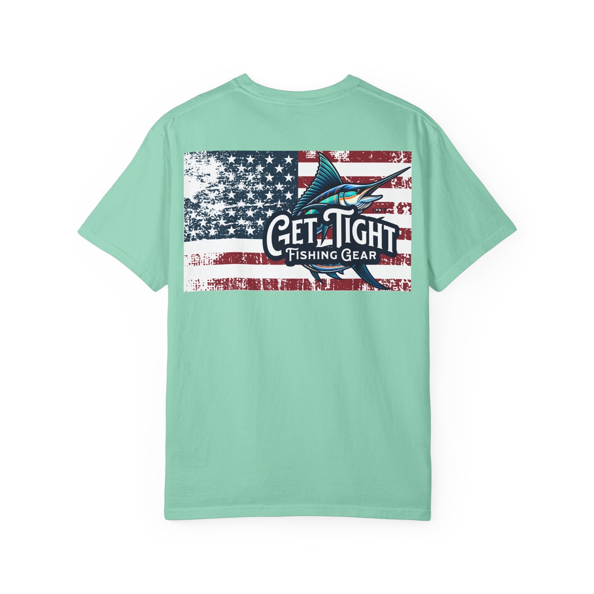 Get Tight Fishing Gear Unisex Garment - Dyed T-Shirt - Perfect for Outdoor Enthusiasts & Fishing Lovers - Get Tight Gear