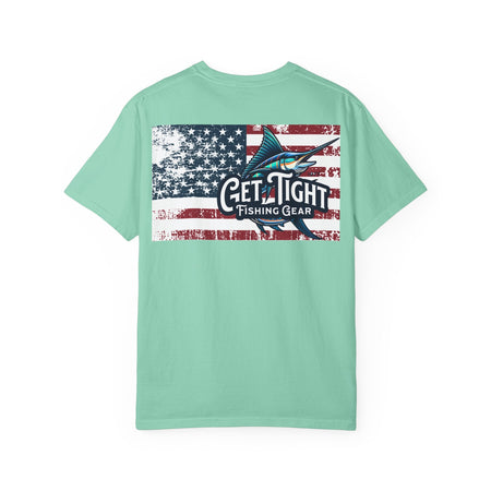 Get Tight Fishing Gear Unisex Garment - Dyed T-Shirt - Perfect for Outdoor Enthusiasts & Fishing Lovers - Get Tight Gear