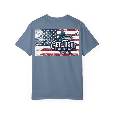 Get Tight Fishing Gear Unisex Garment - Dyed T-Shirt - Perfect for Outdoor Enthusiasts & Fishing Lovers - Get Tight Gear