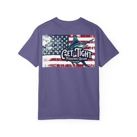 Get Tight Fishing Gear Unisex Garment - Dyed T-Shirt - Perfect for Outdoor Enthusiasts & Fishing Lovers - Get Tight Gear