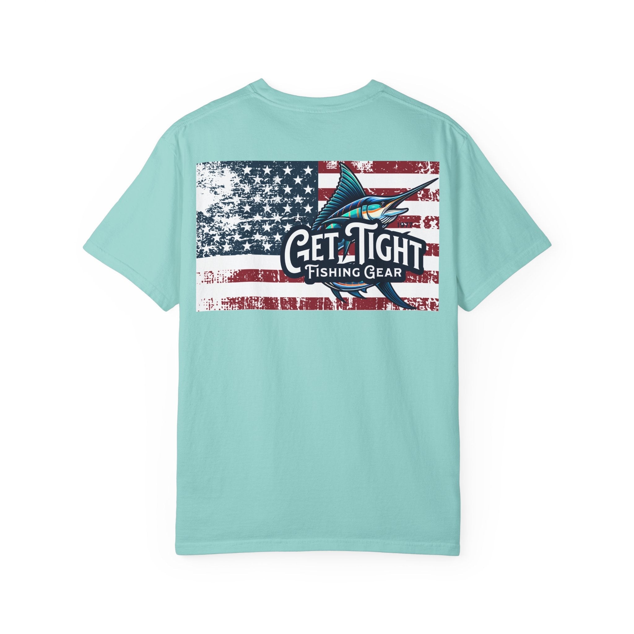 Get Tight Fishing Gear Unisex Garment - Dyed T-Shirt - Perfect for Outdoor Enthusiasts & Fishing Lovers - Get Tight Gear