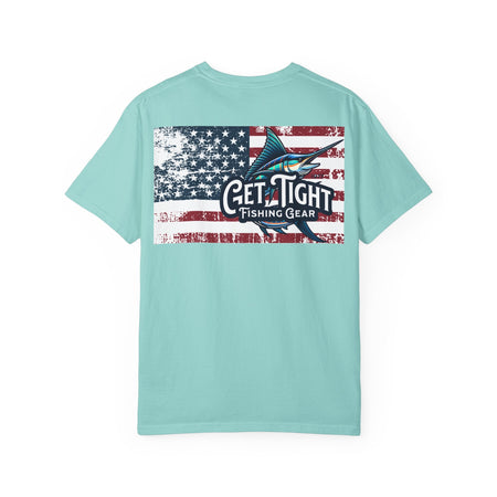 Get Tight Fishing Gear Unisex Garment - Dyed T-Shirt - Perfect for Outdoor Enthusiasts & Fishing Lovers - Get Tight Gear