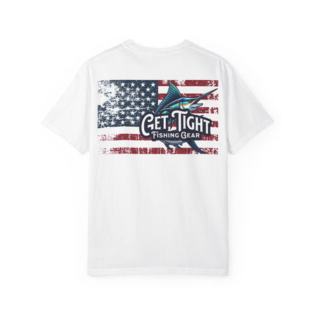 Get Tight Fishing Gear Unisex Garment - Dyed T-Shirt - Perfect for Outdoor Enthusiasts & Fishing Lovers - Get Tight Gear
