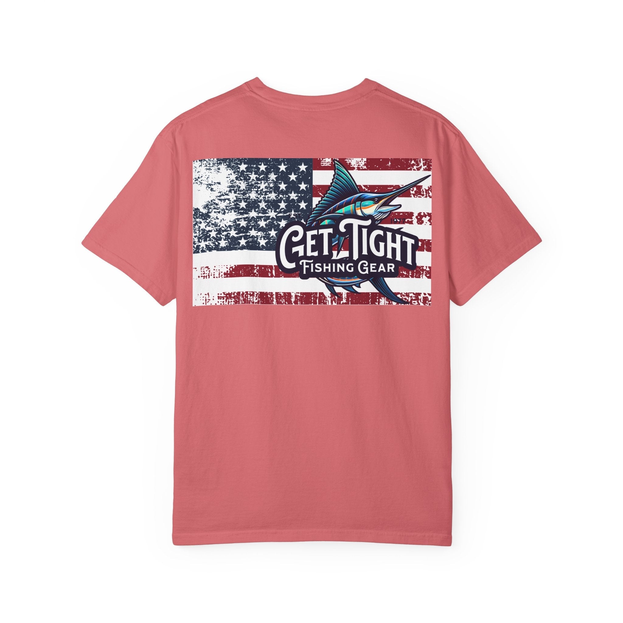 Get Tight Fishing Gear Unisex Garment - Dyed T-Shirt - Perfect for Outdoor Enthusiasts & Fishing Lovers - Get Tight Gear