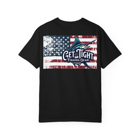 Get Tight Fishing Gear Unisex Garment - Dyed T-Shirt - Perfect for Outdoor Enthusiasts & Fishing Lovers - Get Tight Gear