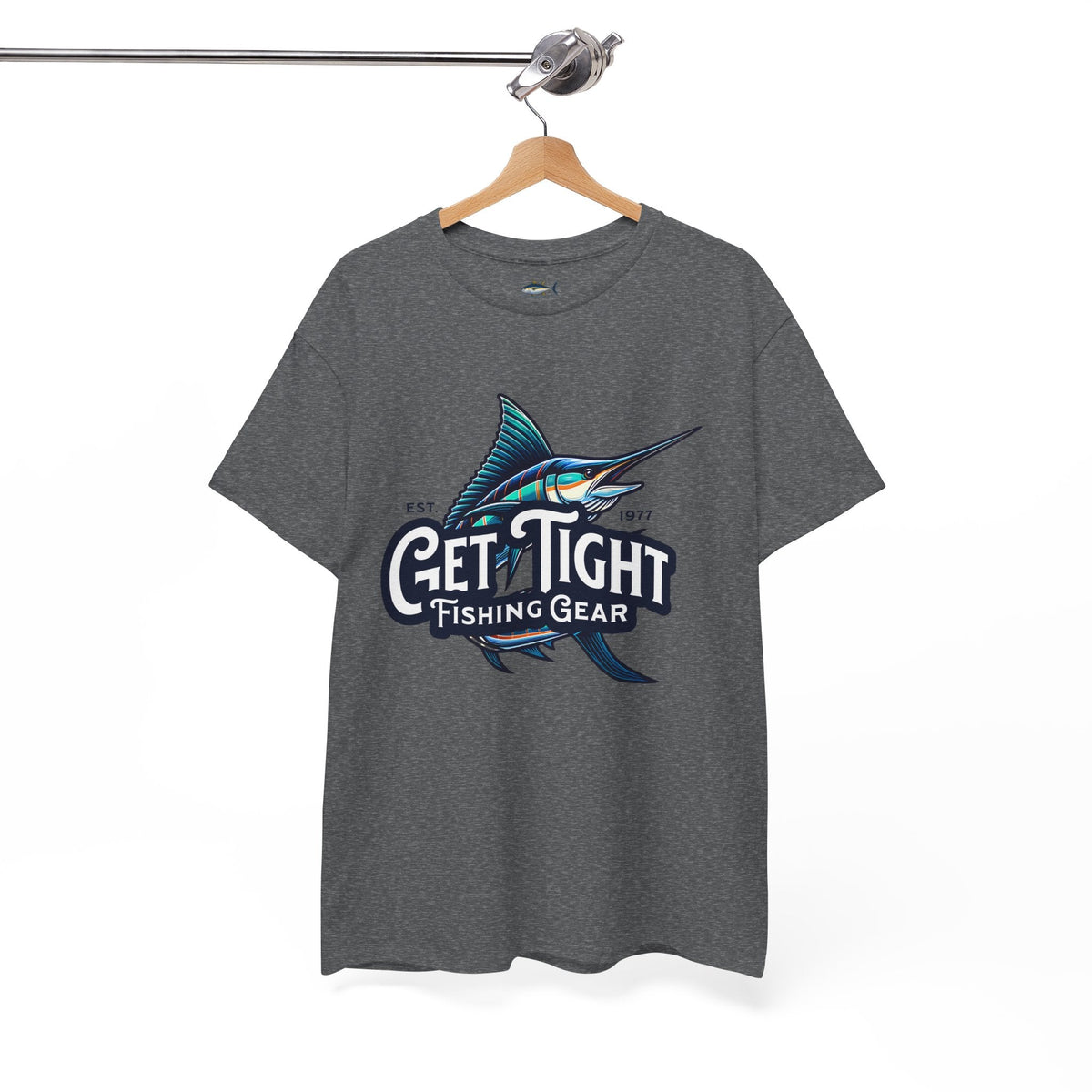 Get Tight Fishing Gear Unisex Heavy Cotton Tee - Perfect for Fishing Enthusiasts - Get Tight Gear